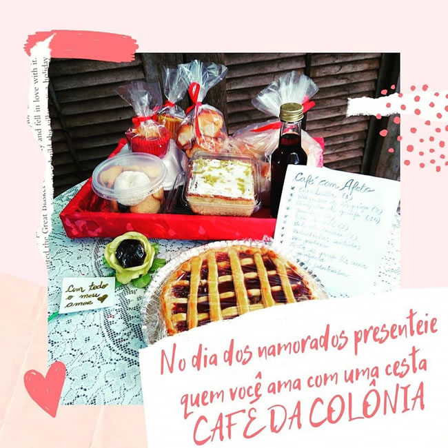 Dia dos Namorados no Café da Colônia