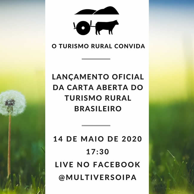 Lançamento Oficial da Carta Aberta do Turismo Rural Brasileiro