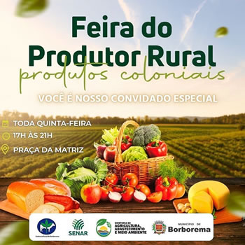 Feira do Produtos Rural em Borborema